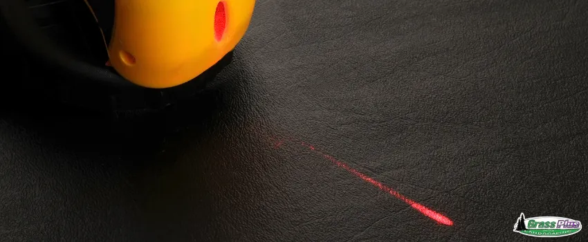 GPI - Close up shoot of a laser leveler tool