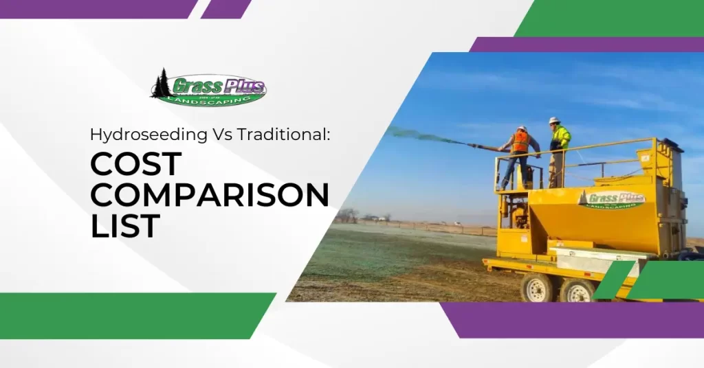 disadvantages of hydroseeding, pros and cons of hydroseeding, hydroseeding vs seeding