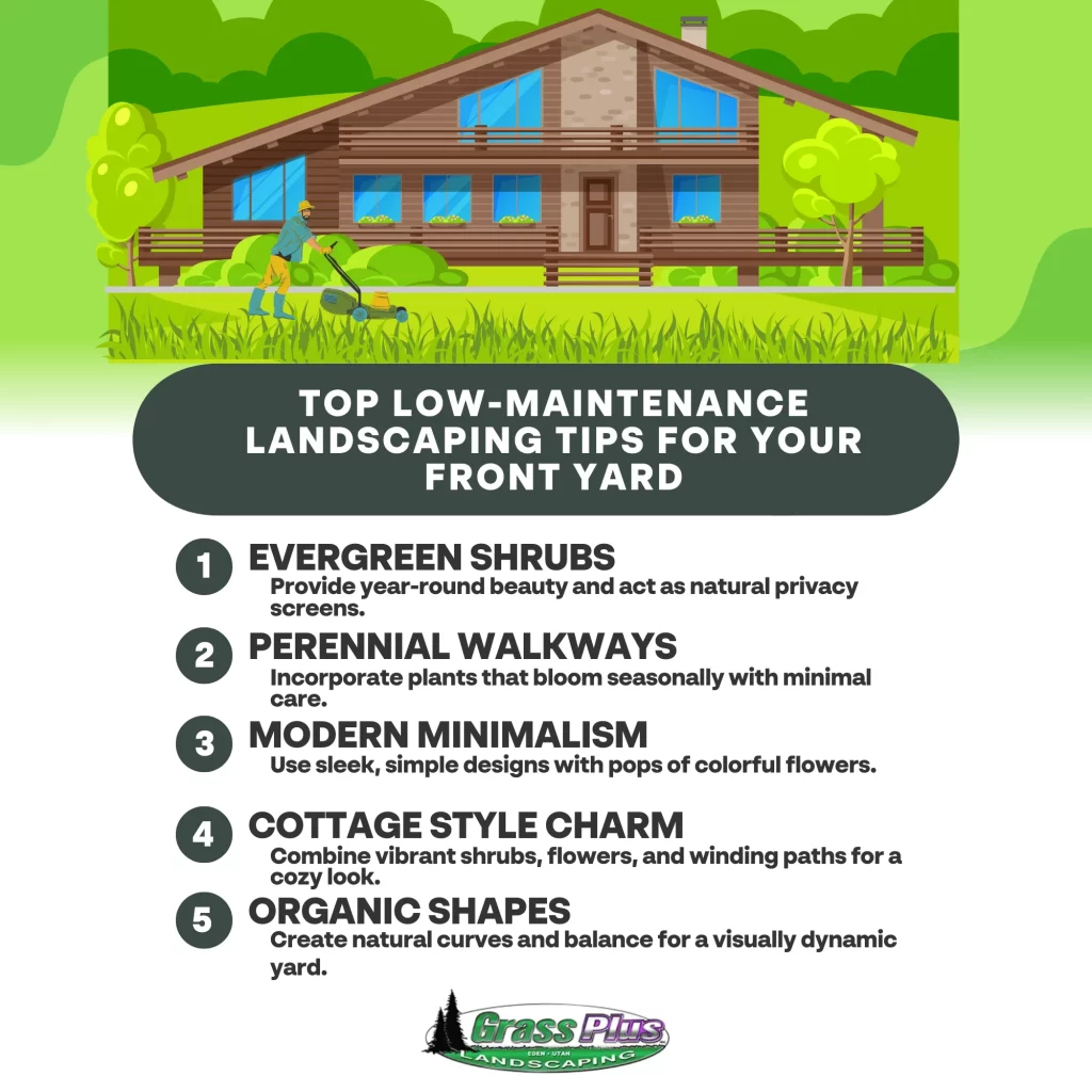 Top Low Maintenance Landscaping Tips for Your Front Yard - Grass Plus, Inc.