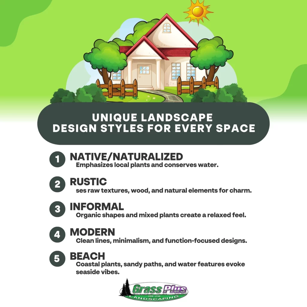 Unique Landscape Design Styles for Every Space - Grass Plus, Inc.