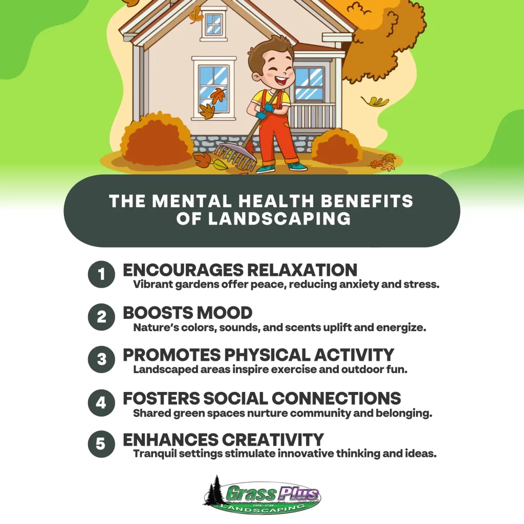 The Mental Health Benefits of Landscaping - Grass Plus, Inc.